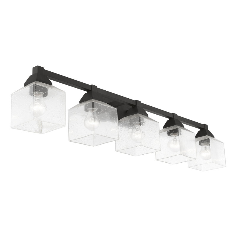 Ashanni 5 - Light Dimmable Vanity Light, Black