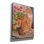'Ginger Cat On Doorstep' by Janet Pidoux, Canvas Wall Art