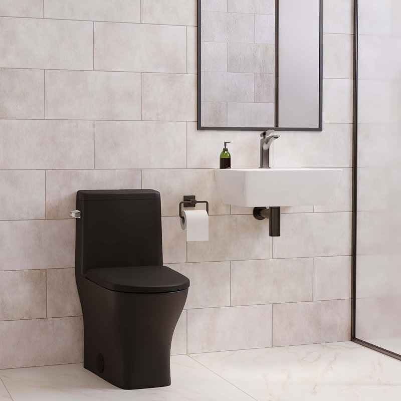 Toilette compacte ronde à gauche rase 1,12 GPF Sublime II
