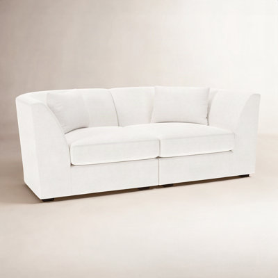 Krista 2-PC Curved Sofa