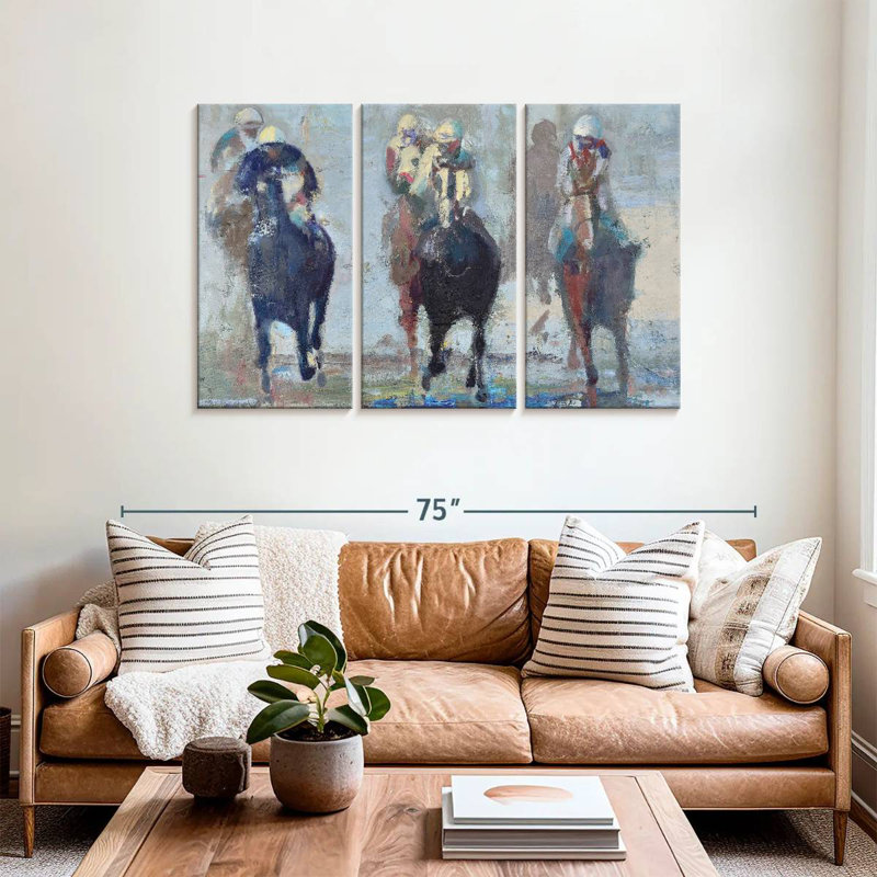 Sireci Thunder Run, 36" H x 57" W