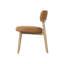 Chaise de salle à manger Willow - Cuir fauve-559899792