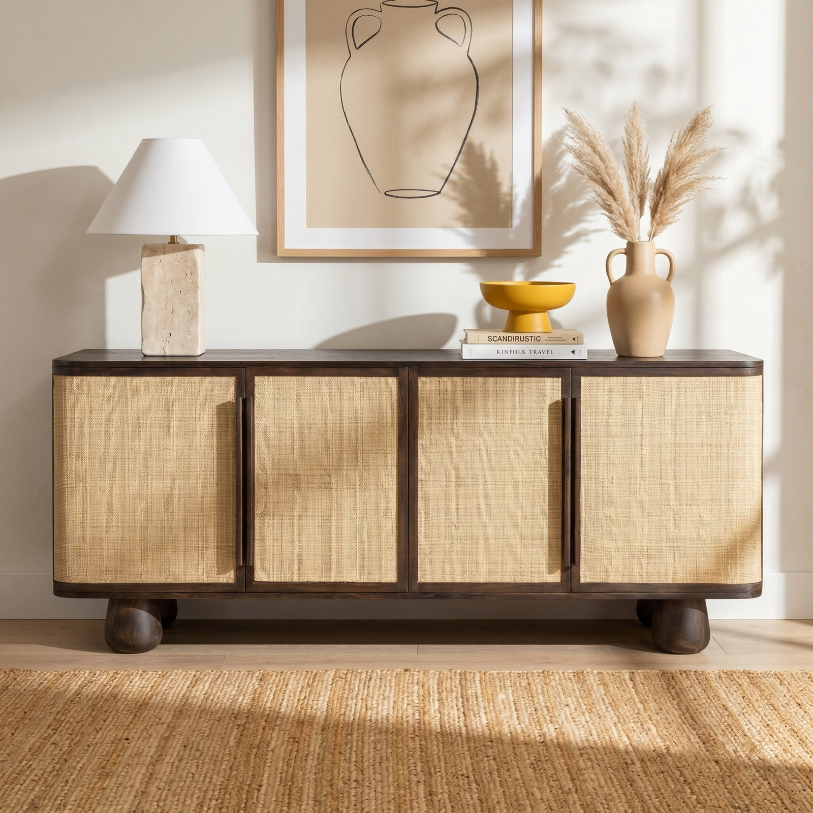 Devlin Acacia Sideboard
