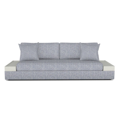 Embrace Wood Tray Arm Sofa