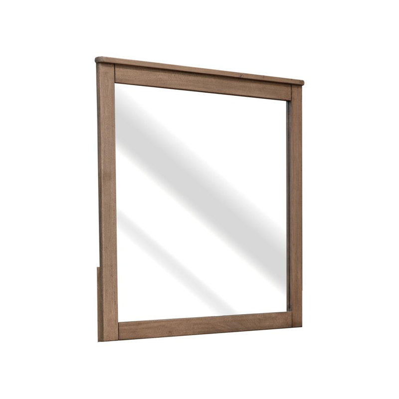 Commode Mezquite à 6 tiroirs avec miroir