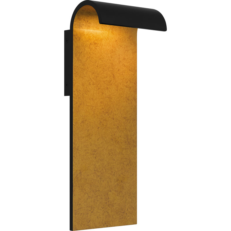 Lanterne murale d'extérieur Jaraad, H 16 po x l 6 po x P 4,75 po