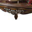 Table basse en chêne antique avec pieds Queen Anne