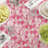 Rectangular Tablecloth, 100% Cotton, 52X104", Decorated Heart Shaped Cookies-224281615