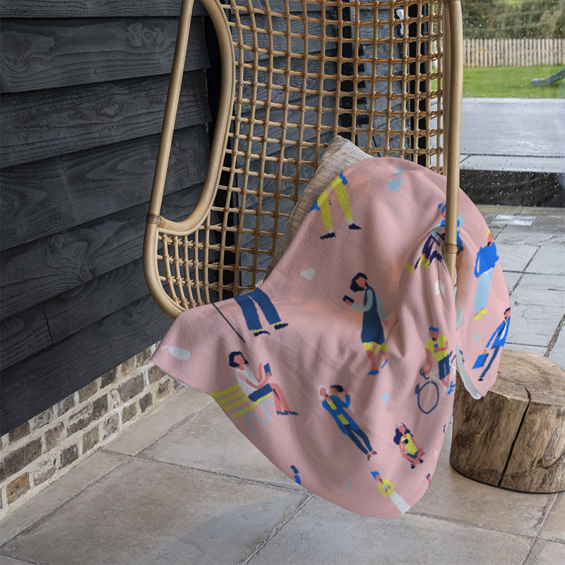 Piner Quilted Throw Blanket