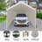12×20 Heavy Duty Portable Carport Garage Tent For Outdoor Storage Shelter