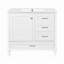 Meuble-lavabo de salle de bain de 36 pouces (91 cm) avec tiroirs et porte à fermeture amortie-107937052