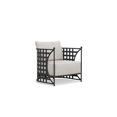 Athens Club Chair + Linen Cushion