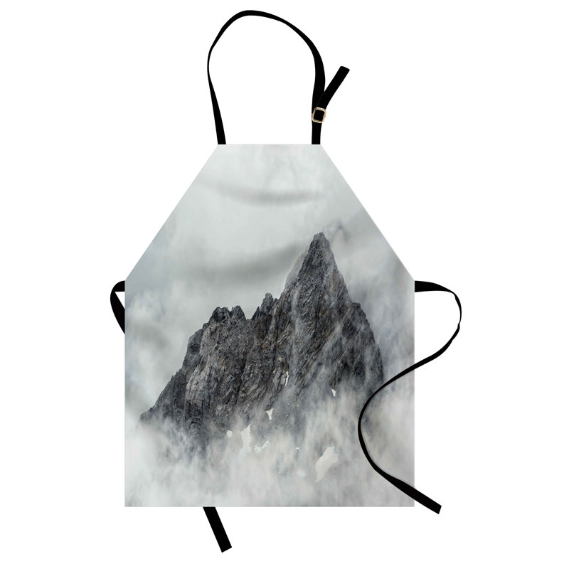 No Pattern Bib Apron