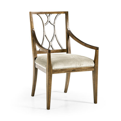 Chaise avec accoudoirs en tissu Osborne