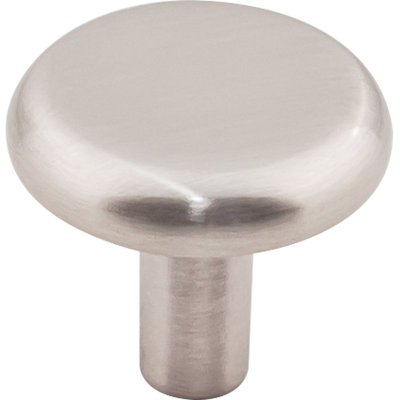 Seaver 1 1/4" Diameter Mushroom Knob, Satin Nickel