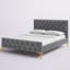 Lit plateforme tapissier Will Queen-1932845160
