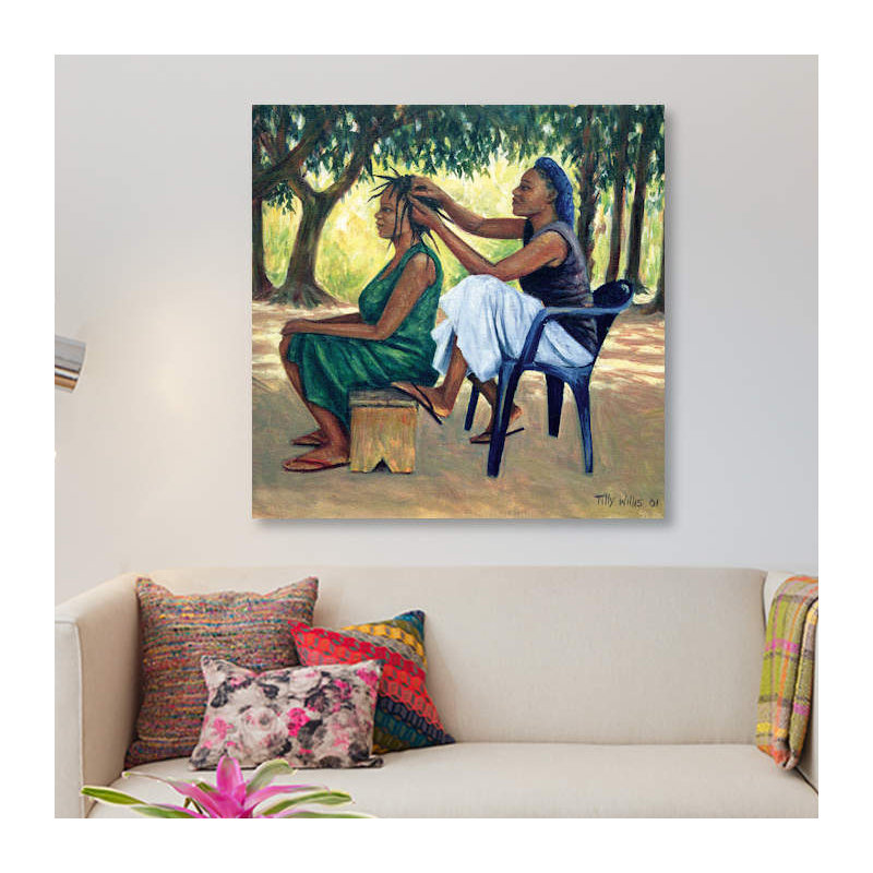 Tilly Willis - Wrapped Canvas Print, 66.04 cm H x 66.04 cm W x 3.175 cm D