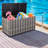 Gymax 52'' W 96 Gallons Water Resistant Wicker Deck Box with Wheels-91044041