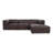 5-Piece Top-Grain Leather Modular Sectional with Ottoman-534108887-492058565