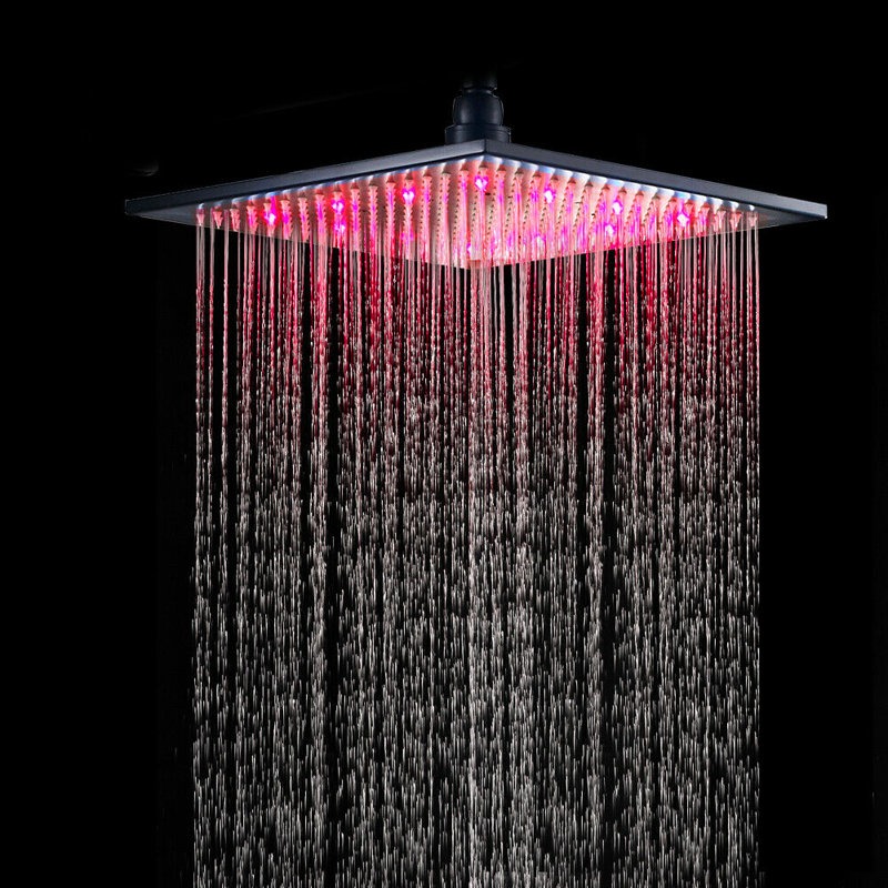 Wellman Rain Adjustable Shower Head, Black
