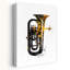 Art mural contemporain audacieux Golden Tuba Splash-129476440
