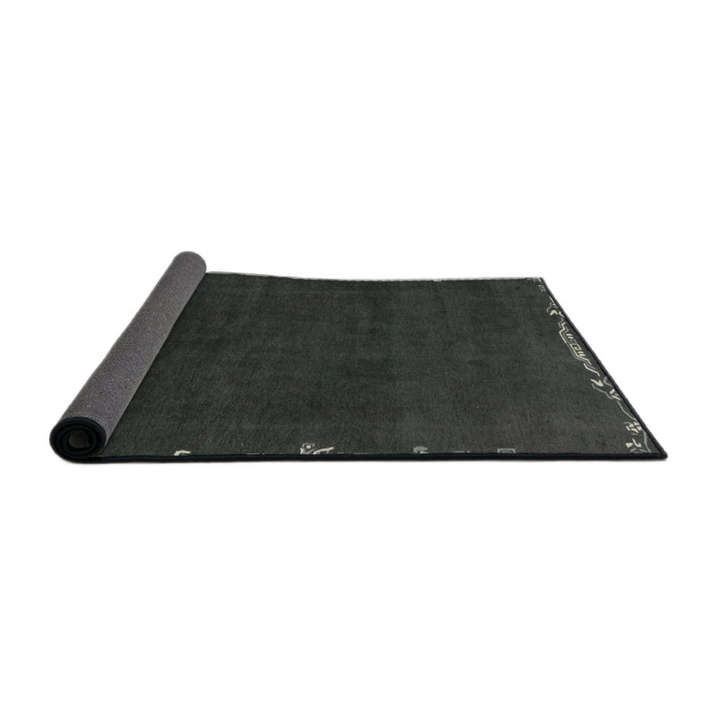 Abstract Indoor Rug, Square 8'