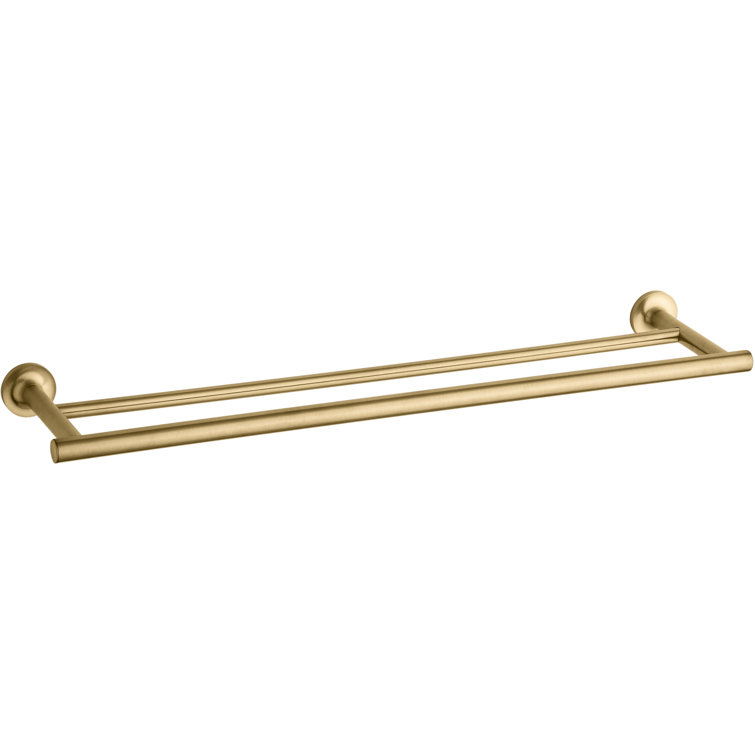 Purist® Double 24" Wall Mounted Towel Bar