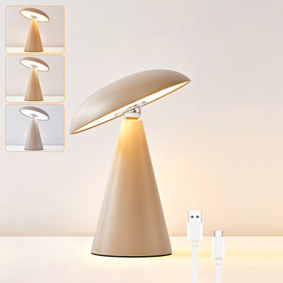 Rechargeable Bedside Table Lamp, Portable LED
