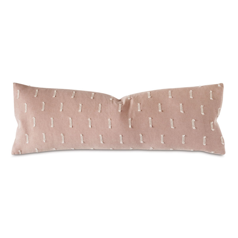 Chilmark Embroidered Cotton Reversible Throw Pillow