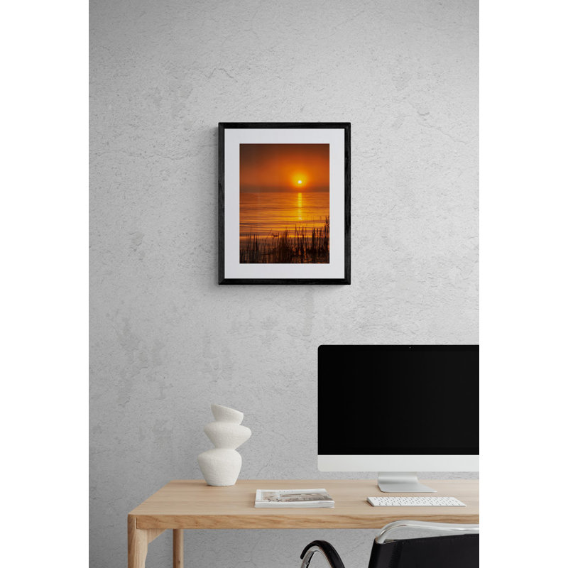 Sunrise Through The Fog by Scott Norris - Single Picture Frame Print, 20" H x 16" W