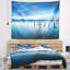 Tapisserie bleu ciel en mer bleu seascape-28505974