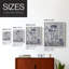 Impression encadrée Silver Botanicals II V30 - bois massif-1767923005-1767923004