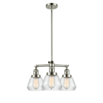 Lustre 3 lumières à abat-jour Chill