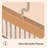 Solid Wood Multi-Functional Clothes Hanger-407957438
