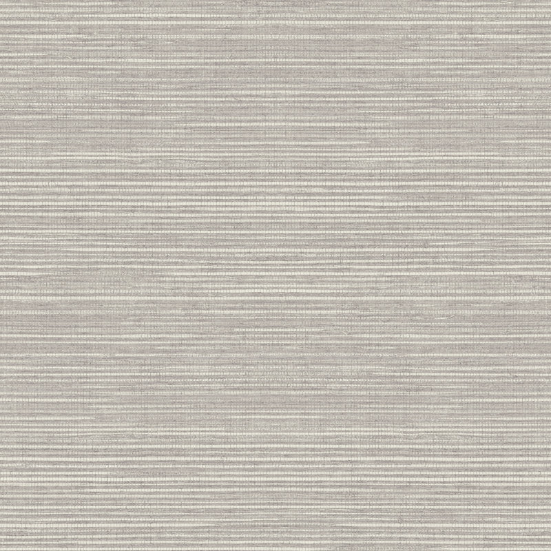 Wynnewood Grasscloth Texture Effect 10m X 53cm Wallpaper Roll, Grey
