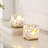 Clingmans 4.63" Modern Glam Terrazzo Rechargeable/Cordless Dimmable LED Mini Table Lamp with Touch Sensor
