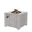 Lisa Square Propane Smokeless Fire Pit