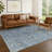 Machine Washable Indoor/Outdoor Hashlamoun ACN2324 Ikat Rug-653524074
