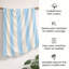 Scalloped Stripe Beach Towel-1400184871