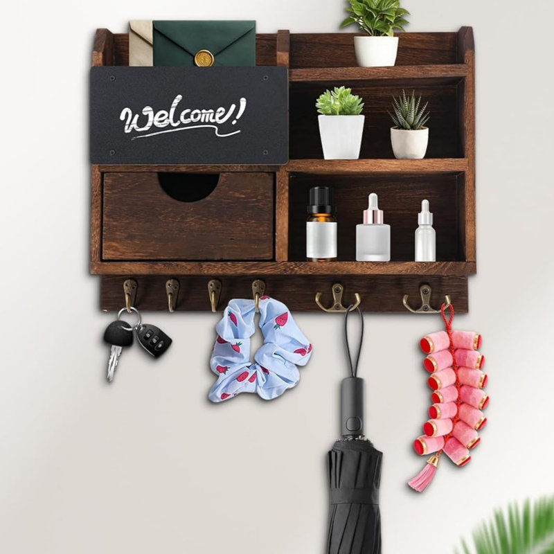 Wood Wall Organizer