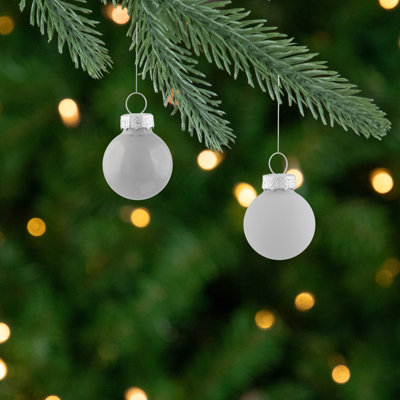Ornements en forme de boule de Noël 24 carats à 2 finitions