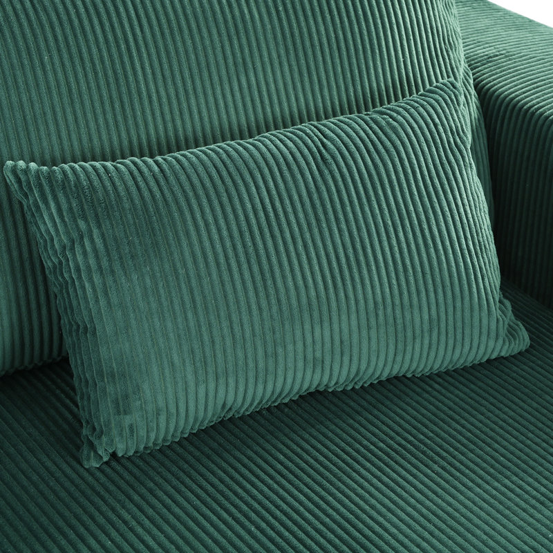 Canapé-lit 86,6 po Jonah, Vert
