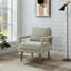 Mid-Century Armchair , Accent Chair with Chenille Armrest & Soft Cushion-1156556528