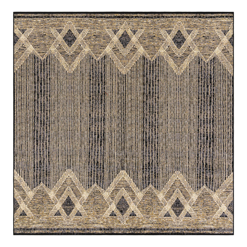Keazia Indoor/Outdoor Area Rug, Square 7'10"