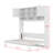 Murphy Bed With Ample Storage Space And  Stripes