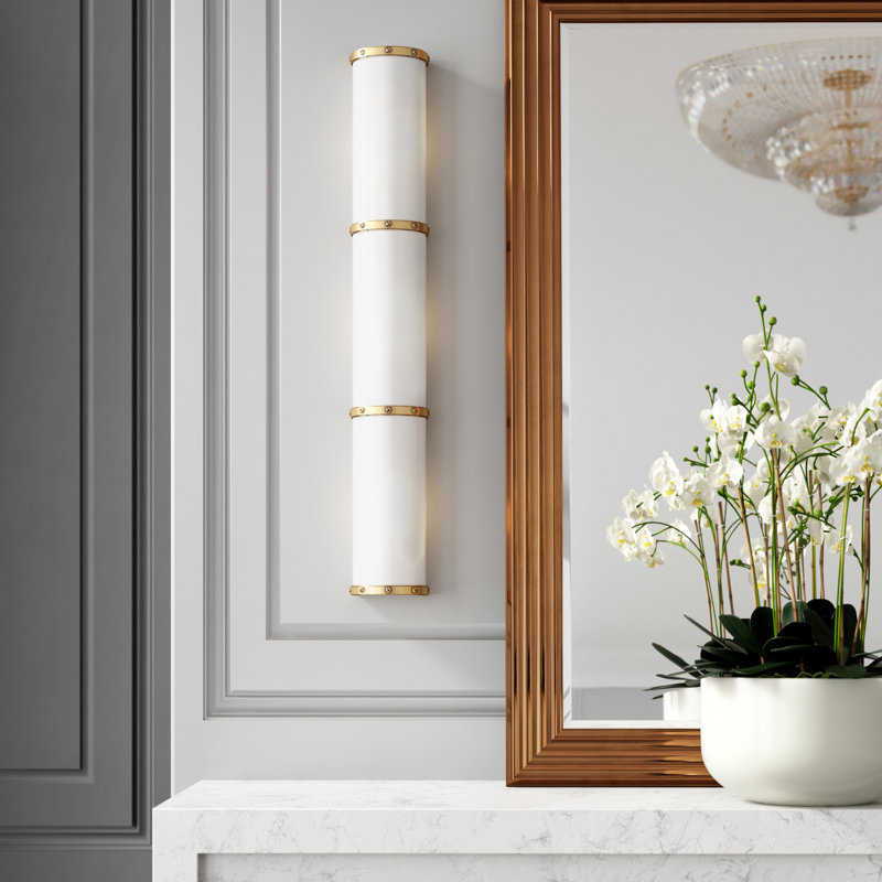 Ralph Lauren Bleeker 1 Light Flush Mount, Polished Nickel