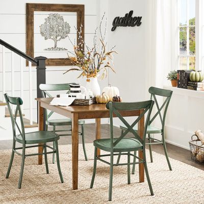 Aliha 4 - Person Four Leg Dining Set
