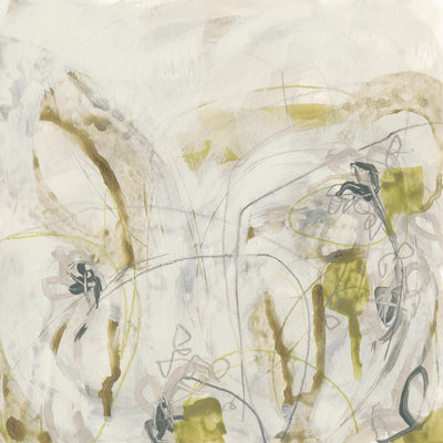 Arctic Lichen III by June Erica Vess - Wrapped Canvas Painting