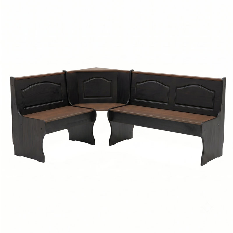 Coin Chelsea Black et Pecan, Noir et pacane