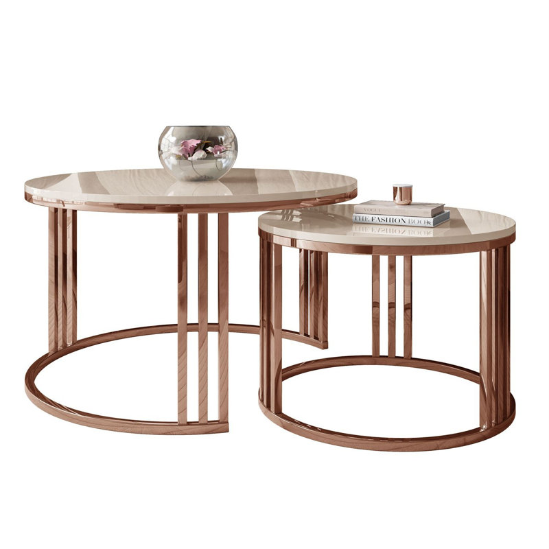 Coffee Table, Cashmere Gloss